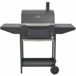 TRUE DEAL Barbecue Au Charbon De Bois Avec étagère Inférieure Noir -France Barbecue Soldes Boutique 28971492 3