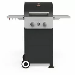 Barbecue à Gaz 2 Feux Barbecook Spring 2002 - Noir