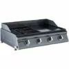 Cook'in Garden - Barbecue Gaz Mixte LAS PALMAS - Gris
