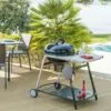 Barbecue Charbon Couvercle Pyla 55 Cm Neka Avec Tablette - 12 Personnes - Noir -France Barbecue Soldes Boutique 30349140 1