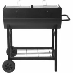 Barbecue à Charbon 71 X 35.5cm Avec Chariot - Alabama - Red Deco - Noir 10 Barbecue à Charbon 71 X 35.5cm Avec Chariot - Alabama - Red Deco - Noir -France Barbecue Soldes Boutique 30604275 4