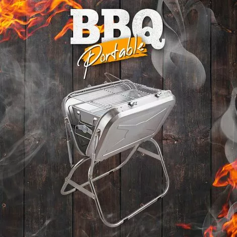 MR TUZZA Barbecue Pliable Portable Et Pratique Pour Barbecue En Plein Air Beech 6 MR TUZZA Barbecue Pliable Portable Et Pratique Pour Barbecue En Plein Air Beech – Image 4
