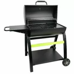 Barbecue à Charbon 68x41,5cm Avec Chariot - Ch527t - Cook'in Garden - Noir