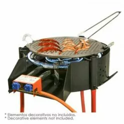 GARCIMA Barbecue Rustico Multiuso Ø 50 Cm. Valido Per Carbonio, Legna Da Ardere E Paelleros. -France Barbecue Soldes Boutique 32351549 4