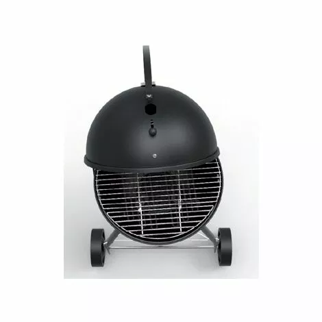 FERRABOLI Barbecue Cloche à Charbon De Bois Giotto Noir - Noir 4 FERRABOLI Barbecue Cloche à Charbon De Bois Giotto Noir - Noir – Image 2