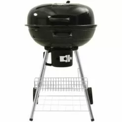 VidaXL 313358 Kettle Charcoal BBQ Grill 73x58x96 Cm Steel - Noir 9 VidaXL 313358 Kettle Charcoal BBQ Grill 73x58x96 Cm Steel - Noir -France Barbecue Soldes Boutique 32699591 3