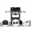 Barbecue Gaz Weber Spirit II E-310 + Plancha + Housse + Thermomètre IGrill 3 + Kit Ustensiles 3 Pièces Better - Noir -France Barbecue Soldes Boutique 32715042 1