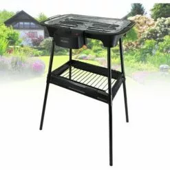 Barbecue électrique Sur Pieds Ou Sur Table - Triomph ETF1526 - 2000W - Intérieur Et Extérieur