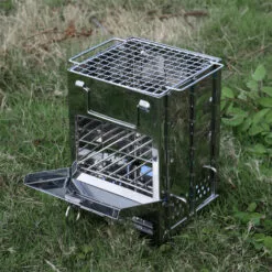 HAPPYSHOPPING Poele A Bois Exterieur En Acier Inoxydable -France Barbecue Soldes Boutique 33107124 5