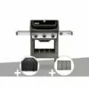 Barbecue Gaz Weber Spirit II E-310 + Plancha + Housse + 1/2 Grille De Cuisson - Noir -France Barbecue Soldes Boutique 33357767 1