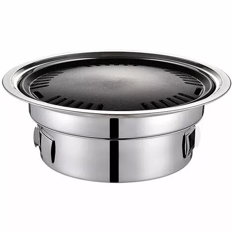 HAPPYSHOPPING Ensemble De 7 Grilles De Barbecue Au Charbon De Bois En Acier Inoxydable, Grand 40 Cm - Grand 40 Cm 3 HAPPYSHOPPING Ensemble De 7 Grilles De Barbecue Au Charbon De Bois En Acier Inoxydable, Grand 40 Cm - Grand 40 Cm