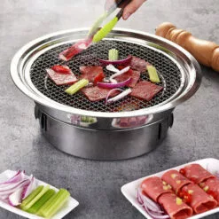 HAPPYSHOPPING Ensemble De 7 Grilles De Barbecue Au Charbon De Bois En Acier Inoxydable, Grand 40 Cm - Grand 40 Cm 8 HAPPYSHOPPING Ensemble De 7 Grilles De Barbecue Au Charbon De Bois En Acier Inoxydable, Grand 40 Cm - Grand 40 Cm -France Barbecue Soldes Boutique 33479174 2