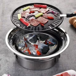 HAPPYSHOPPING Ensemble De 7 Grilles De Barbecue Au Charbon De Bois En Acier Inoxydable, Grand 40 Cm - Grand 40 Cm 9 HAPPYSHOPPING Ensemble De 7 Grilles De Barbecue Au Charbon De Bois En Acier Inoxydable, Grand 40 Cm - Grand 40 Cm -France Barbecue Soldes Boutique 33479174 3