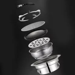 HAPPYSHOPPING Ensemble De 7 Grilles De Barbecue Au Charbon De Bois En Acier Inoxydable, Grand 40 Cm - Grand 40 Cm 10 HAPPYSHOPPING Ensemble De 7 Grilles De Barbecue Au Charbon De Bois En Acier Inoxydable, Grand 40 Cm - Grand 40 Cm -France Barbecue Soldes Boutique 33479174 4