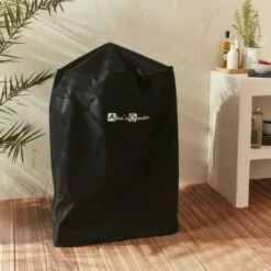 ALICE'S GARDEN Barbecue PREMIUM Charbon De Bois Ø57cm. Charles + Accessoires - Noir émaillé. Avec Grille Amovible. Aérateurs. Fumoir. Récupérateur De Cendres. Housse. Rack Et Ustensiles + Souffleur Offert - Noir -France Barbecue Soldes Boutique 33837731 5