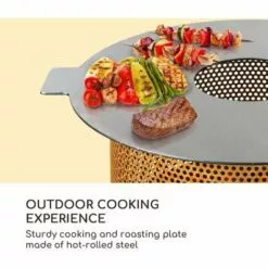 Blumfeldt Fierce Plaque De Cuisson Pour Braséros Ø55 Cm Acier -France Barbecue Soldes Boutique 34335658 2