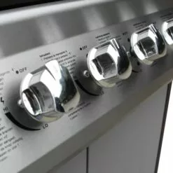 VidaXL Barbecue à Gaz 6 + 1 Zone De Cuisson Noir Et Argenté - Multicolore -France Barbecue Soldes Boutique 3444948 4