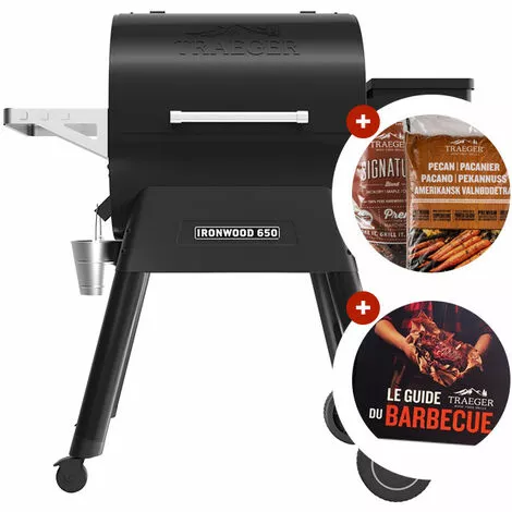 Barbecue à Pellets Traeger IRONWOOD 650 - Noir 5 Barbecue à Pellets Traeger IRONWOOD 650 - Noir – Image 3