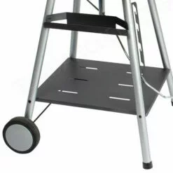 HOMEMAISON Barbecue Charbon De Bois Avec Grille Pivotante Noir 86 X 63,5 X 95 Cm - Noir 6 HOMEMAISON Barbecue Charbon De Bois Avec Grille Pivotante Noir 86 X 63,5 X 95 Cm - Noir -France Barbecue Soldes Boutique 35177393 2