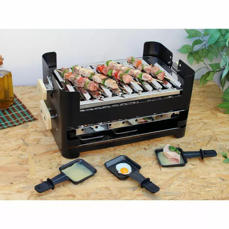 Barbecue à Raclette IMOR® , Pour Charbon De Bois, Mod. Family 4 Barbecue à Raclette IMOR® , Pour Charbon De Bois, Mod. Family – Image 2