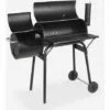 MR TUZZA Barbecue Au Charbon De Bois Avec Fumoir Et Roues Brisket 1 MR TUZZA Barbecue Au Charbon De Bois Avec Fumoir Et Roues Brisket -France Barbecue Soldes Boutique 35911903 1