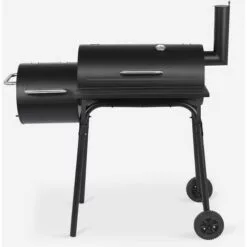 MR TUZZA Barbecue Au Charbon De Bois Avec Fumoir Et Roues Brisket -France Barbecue Soldes Boutique 35911903 3