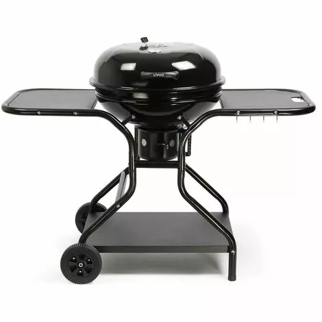 LIVOO FEEL GOOD MOMENTS Livoo - Barbecue Charbon Avec Tablettes DOC246 - Noir 4 LIVOO FEEL GOOD MOMENTS Livoo - Barbecue Charbon Avec Tablettes DOC246 - Noir – Image 2
