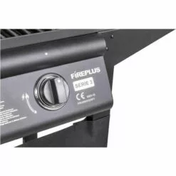 Dmora Barbecue à Gaz 3 Feux, En Métal Et étagères En Bois, 136 X 56 X H108 Cm -France Barbecue Soldes Boutique 38604470 5