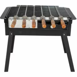 Dmora Barbecue à Charbon, à Piles, Couleur Noire, 54 X 36 X H45 Cm -France Barbecue Soldes Boutique 38604532 2
