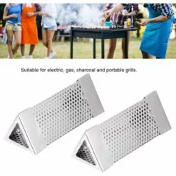 BARES Tube De Fumoir à Granulés Qualité Supérieure 2Pcs BBQ Grill Tube Maille Granulés Boîte à Fumée 6in Accessoire De Barbecue Acier Inoxydable Pour Tout Gril Ou Fumeur, Fumage à Chaud Ou à Froid(1#) 9 BARES Tube De Fumoir à Granulés Qualité Supérieure 2Pcs BBQ Grill Tube Maille Granulés Boîte à Fumée 6in Accessoire De Barbecue Acier Inoxydable Pour Tout Gril Ou Fumeur, Fumage à Chaud Ou à Froid(1#) -France Barbecue Soldes Boutique 39710252 3