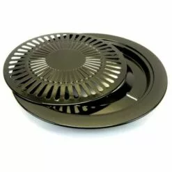 ALPENTECH Plaque Grill Pour Réchauds à Gaz Portable Cuisson Grille Anti Adhesive Récupération Graisses 7 ALPENTECH Plaque Grill Pour Réchauds à Gaz Portable Cuisson Grille Anti Adhesive Récupération Graisses -France Barbecue Soldes Boutique 4065775 3