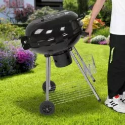 Barbecue Mobile Gardebruk Avec Clapets D'aération Et Thermomètre Intégré -France Barbecue Soldes Boutique 40898747 5