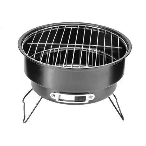HANBING Barbecue Rond Portatif Extérieur Barbecue En Acier Inoxydable Gril Se Pliant De Barbecue 3 HANBING Barbecue Rond Portatif Extérieur Barbecue En Acier Inoxydable Gril Se Pliant De Barbecue
