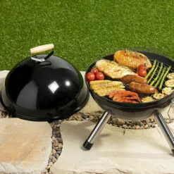YONGQING Barbecue Boule Portatif Ø 30 Cm - Noir -France Barbecue Soldes Boutique 44068544 5