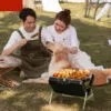 THSINDE Barbecue à Charbon Pliable Et Portable -France Barbecue Soldes Boutique 44633814 1
