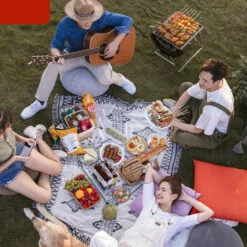 THSINDE Barbecue à Charbon Pliable Et Portable -France Barbecue Soldes Boutique 44633814 3