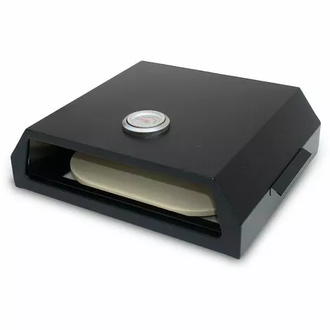 ALICE'S GARDEN Four à Pizza Rectangle Portatif Pour Barbecue Gaz Ou Charbon Simple D'utilisation - Noir 6 ALICE'S GARDEN Four à Pizza Rectangle Portatif Pour Barbecue Gaz Ou Charbon Simple D'utilisation - Noir – Image 4