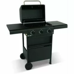 ALICE'S GARDEN Barbecue Gaz 3 Brûleurs. Tablettes Rabattables - Bonacieux - Noir. Avec Rangement - Noir 10 ALICE'S GARDEN Barbecue Gaz 3 Brûleurs. Tablettes Rabattables - Bonacieux - Noir. Avec Rangement - Noir -France Barbecue Soldes Boutique 44639000 4
