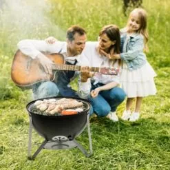 Femor Barbecue Fumoir Smoker, Multifonctions BBQ Grill à Charbon, 3 En 1 Barbecue Charbon De Bois Avec Bol D'eau, 2 Grilles De Fumage Et Thermomètre, évacuation D'air Réglable, 46,5 * 46,5 * 117 Cm 11 Femor Barbecue Fumoir Smoker, Multifonctions BBQ Grill à Charbon, 3 En 1 Barbecue Charbon De Bois Avec Bol D'eau, 2 Grilles De Fumage Et Thermomètre, évacuation D'air Réglable, 46,5 * 46,5 * 117 Cm -France Barbecue Soldes Boutique 44908742 5