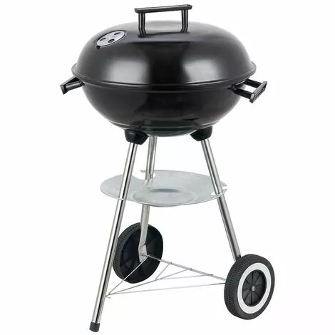 LOLAHOME Barbecue à Charbon Milena Avec Grille En Acier Noir 74x45x41 Cm 3 LOLAHOME Barbecue à Charbon Milena Avec Grille En Acier Noir 74x45x41 Cm