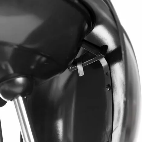 LOLAHOME Barbecue à Charbon Milena Avec Grille En Acier Noir 74x45x41 Cm 5 LOLAHOME Barbecue à Charbon Milena Avec Grille En Acier Noir 74x45x41 Cm – Image 3