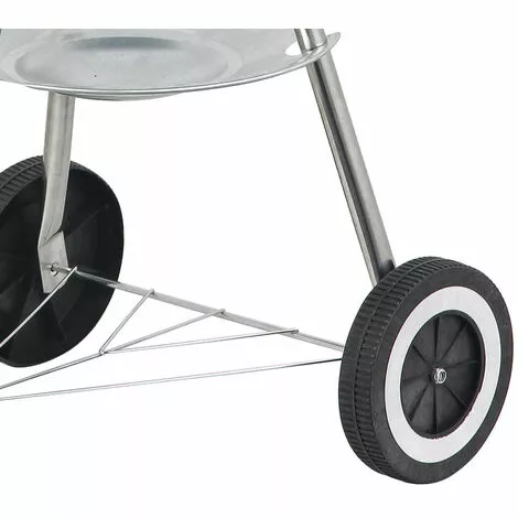 LOLAHOME Barbecue à Charbon Milena Avec Grille En Acier Noir 74x45x41 Cm 7 LOLAHOME Barbecue à Charbon Milena Avec Grille En Acier Noir 74x45x41 Cm – Image 5