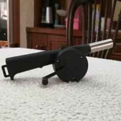 BRIDAY Ventilateur De Barbecue Manuel, Set De 2, Accessoire Manuel, Souffleur De BBQ Manuel à Manivelle, Noir -France Barbecue Soldes Boutique 45300170 3