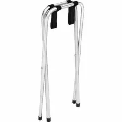 ROYAL CATERING Porte-Valise Pliable Pliant Bagages Hôtel Acier Inoxydable 80 Kg Max. - Noir 9 ROYAL CATERING Porte-Valise Pliable Pliant Bagages Hôtel Acier Inoxydable 80 Kg Max. - Noir -France Barbecue Soldes Boutique 45348895 4