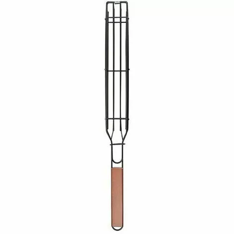 Barbecue Grill Net Outils De Grill Panier Grill Pinces à Barbecue (couleur Bois),HANBING 3 Barbecue Grill Net Outils De Grill Panier Grill Pinces à Barbecue (couleur Bois),HANBING
