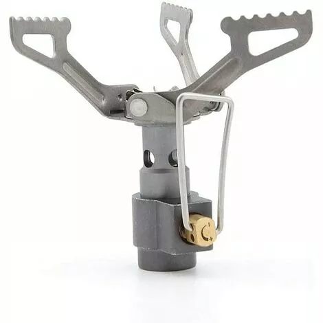 BRIDAY 26g Poêle Ultra-Léger Titane En Alliage Poêle À Camping Poêles À Gaz Cuisinière En Plein Air Miniature Portable Pique-Nique 5 BRIDAY 26g Poêle Ultra-Léger Titane En Alliage Poêle À Camping Poêles À Gaz Cuisinière En Plein Air Miniature Portable Pique-Nique – Image 3