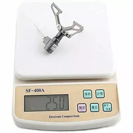 BRIDAY 26g Poêle Ultra-Léger Titane En Alliage Poêle À Camping Poêles À Gaz Cuisinière En Plein Air Miniature Portable Pique-Nique 6 BRIDAY 26g Poêle Ultra-Léger Titane En Alliage Poêle À Camping Poêles À Gaz Cuisinière En Plein Air Miniature Portable Pique-Nique – Image 4