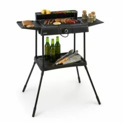 Klarstein Dr. Beef Pro Barbecue Grill électrique 2000W Surface Anti-adhérente