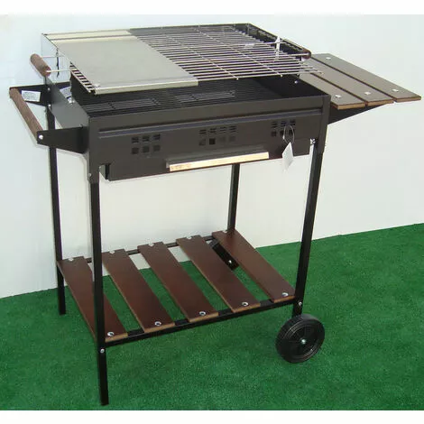 Barbecue De Jardin IMOR® , Pour Charbon De Bois Et/ou Bois, Teide 4 Barbecue De Jardin IMOR® , Pour Charbon De Bois Et/ou Bois, Teide – Image 2