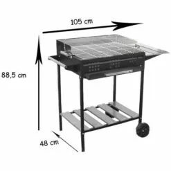 Barbecue De Jardin IMOR® , Pour Charbon De Bois Et/ou Bois, Teide 9 Barbecue De Jardin IMOR® , Pour Charbon De Bois Et/ou Bois, Teide -France Barbecue Soldes Boutique 47246212 4